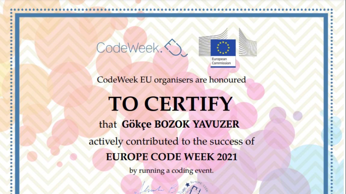Kod Haftası (Codeweek) 2021 